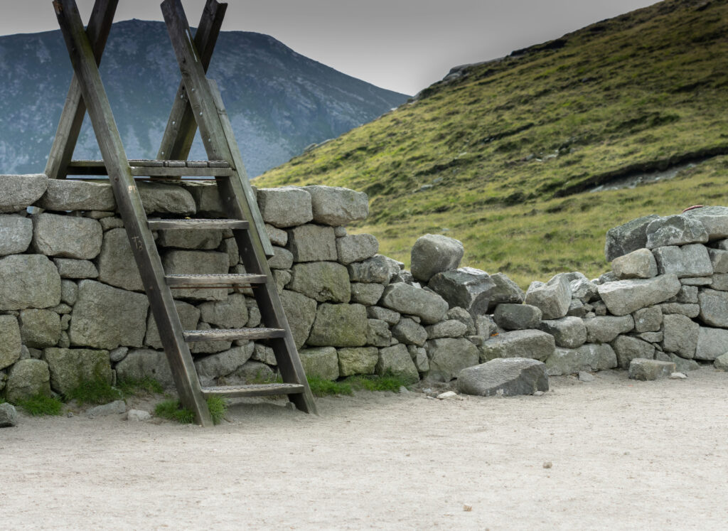 Walking Mourne Mountains in Autumn